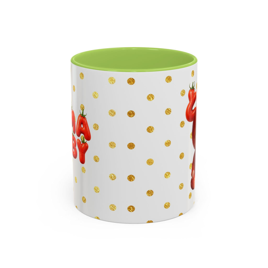 Tomato Baby Mug Cute Food Character (YouTube Store Edition) | Accent Coffee Mug (11oz)