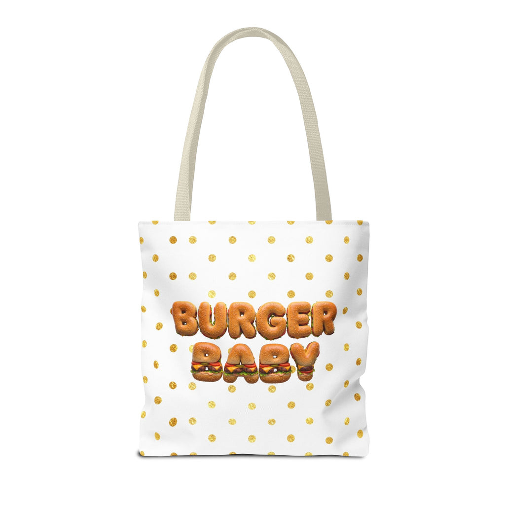 Burger Baby Tote Bag Cute Food Character (YouTube Store Edition) | Tote Bag (AOP)