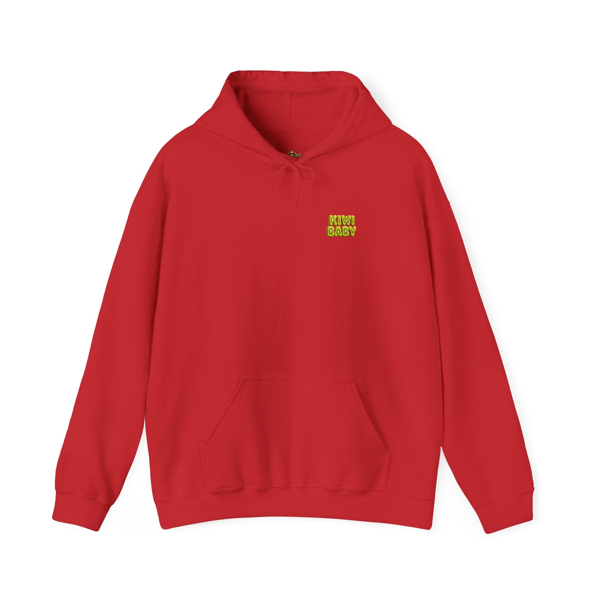 Kiwi Baby Hoodie Cute Fruit Character Back Print (YouTube Store Edition) | Unisex Heavy Blend™ Hooded Sweatshirt