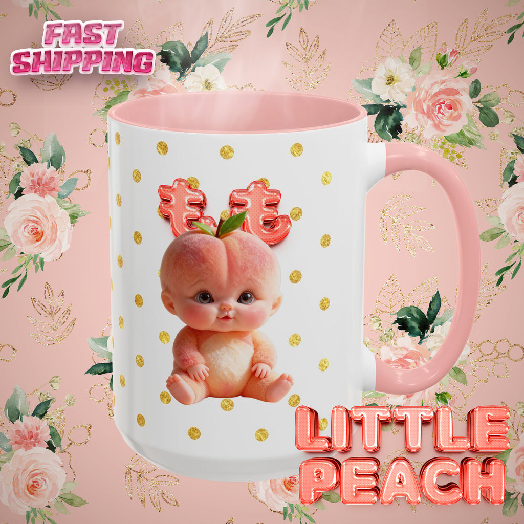 Peach Baby Kawaii Mug (YouTube Shopping Edition)