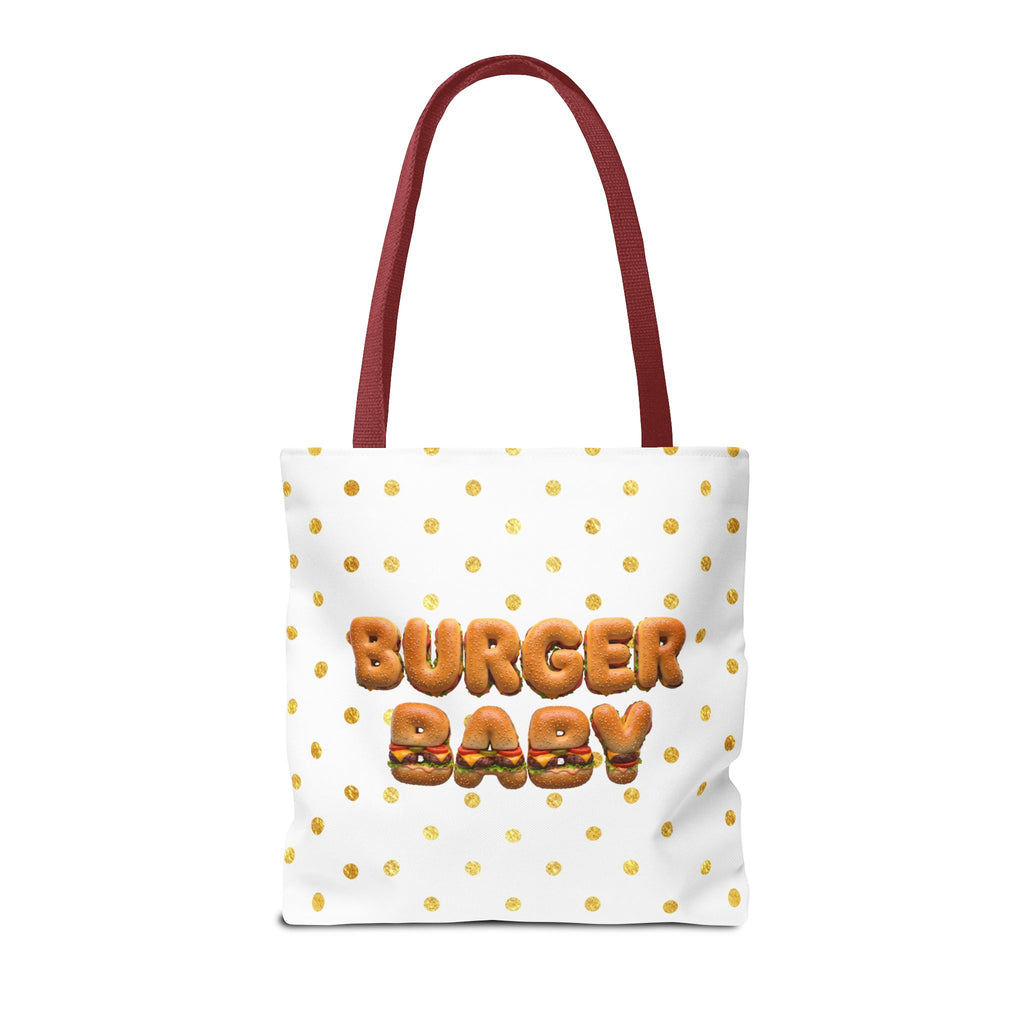 Burger Baby Tote Bag Cute Food Character (YouTube Store Edition) | Tote Bag (AOP)