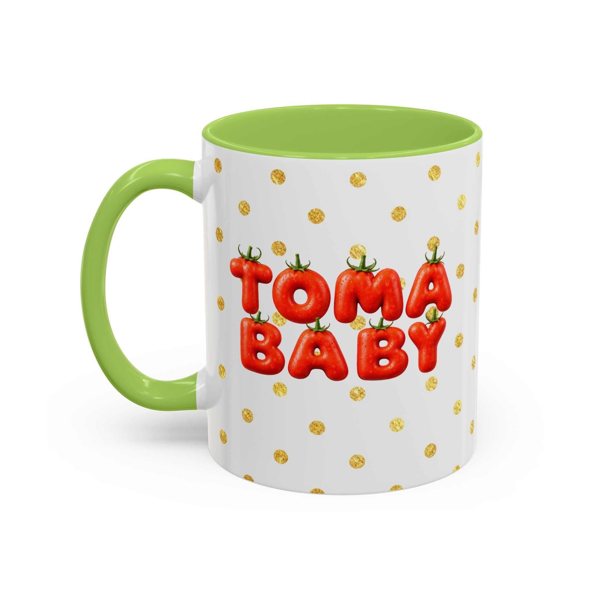 Tomato Baby Mug Cute Food Character (YouTube Store Edition) | Accent Coffee Mug (11oz)