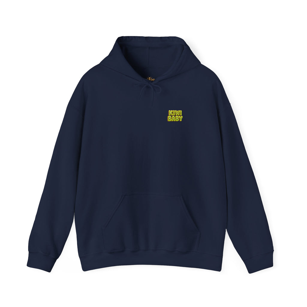 Kiwi Baby Hoodie Cute Fruit Character Back Print (YouTube Store Edition) | Unisex Heavy Blend™ Hooded Sweatshirt