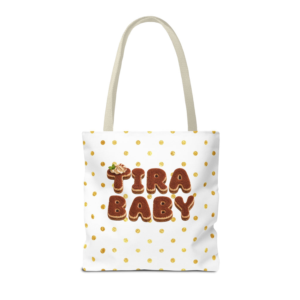 TiraBaby Tote Bag Tiramisu Dessert Character (YouTube Store Edition) | Tote Bag (AOP)
