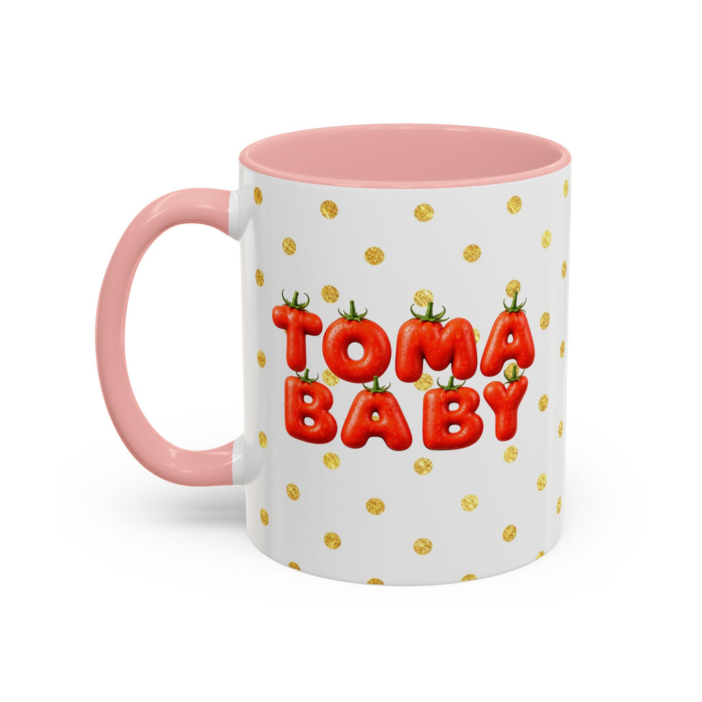 Tomato Baby Mug Cute Food Character (YouTube Store Edition) | Accent Coffee Mug (11oz)