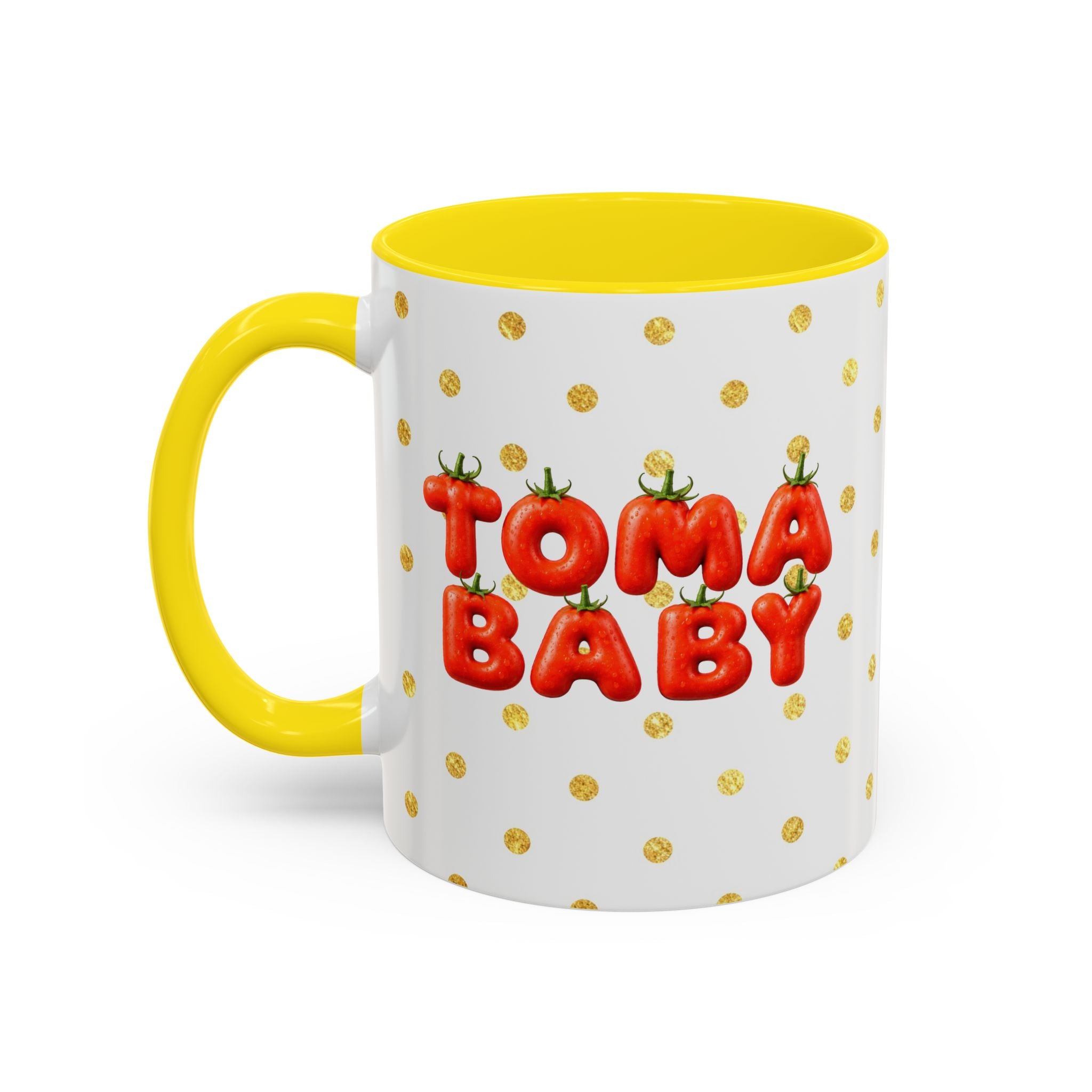 Tomato Baby Mug Cute Food Character (YouTube Store Edition) | Accent Coffee Mug (11oz)