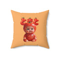 Tomato Baby Throw Pillow (YouTube Store Edition) | Spun Polyester Square Pillow