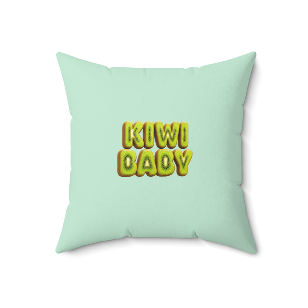Kiwi Baby Throw Pillow (YouTube Store Edition) | Spun Polyester Square Pillow