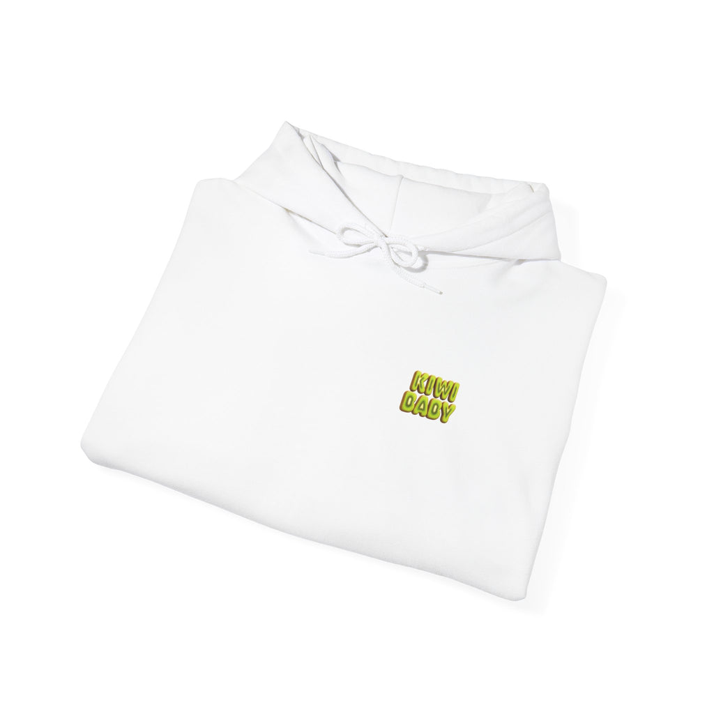Kiwi Baby Hoodie Cute Fruit Character Back Print (YouTube Store Edition) | Unisex Heavy Blend™ Hooded Sweatshirt