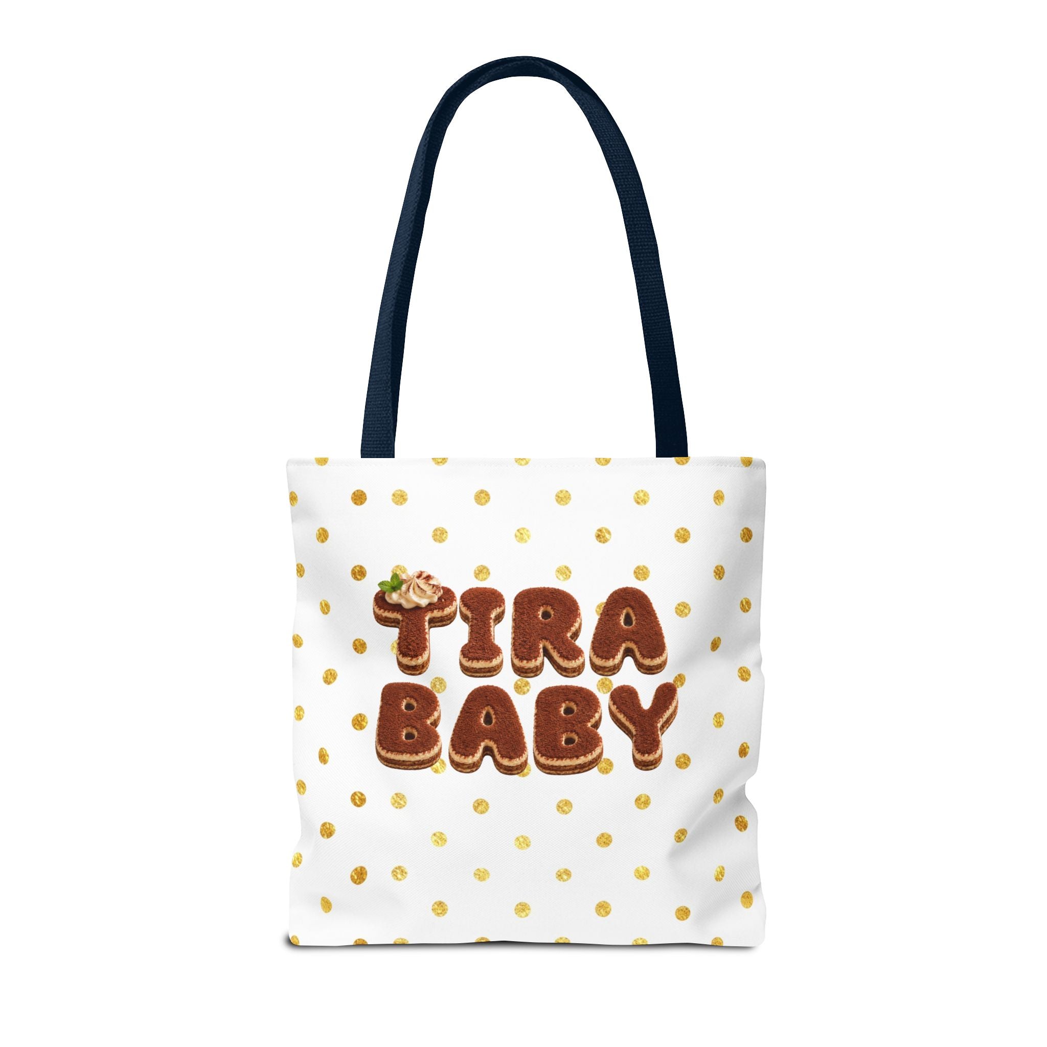 TiraBaby Tote Bag Tiramisu Dessert Character (YouTube Store Edition) | Tote Bag (AOP)