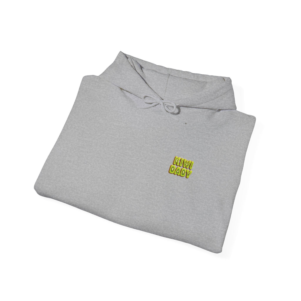 Kiwi Baby Hoodie Cute Fruit Character Back Print (YouTube Store Edition) | Unisex Heavy Blend™ Hooded Sweatshirt