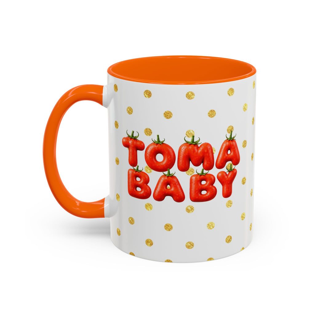 Tomato Baby Mug Cute Food Character (YouTube Store Edition) | Accent Coffee Mug (11oz)