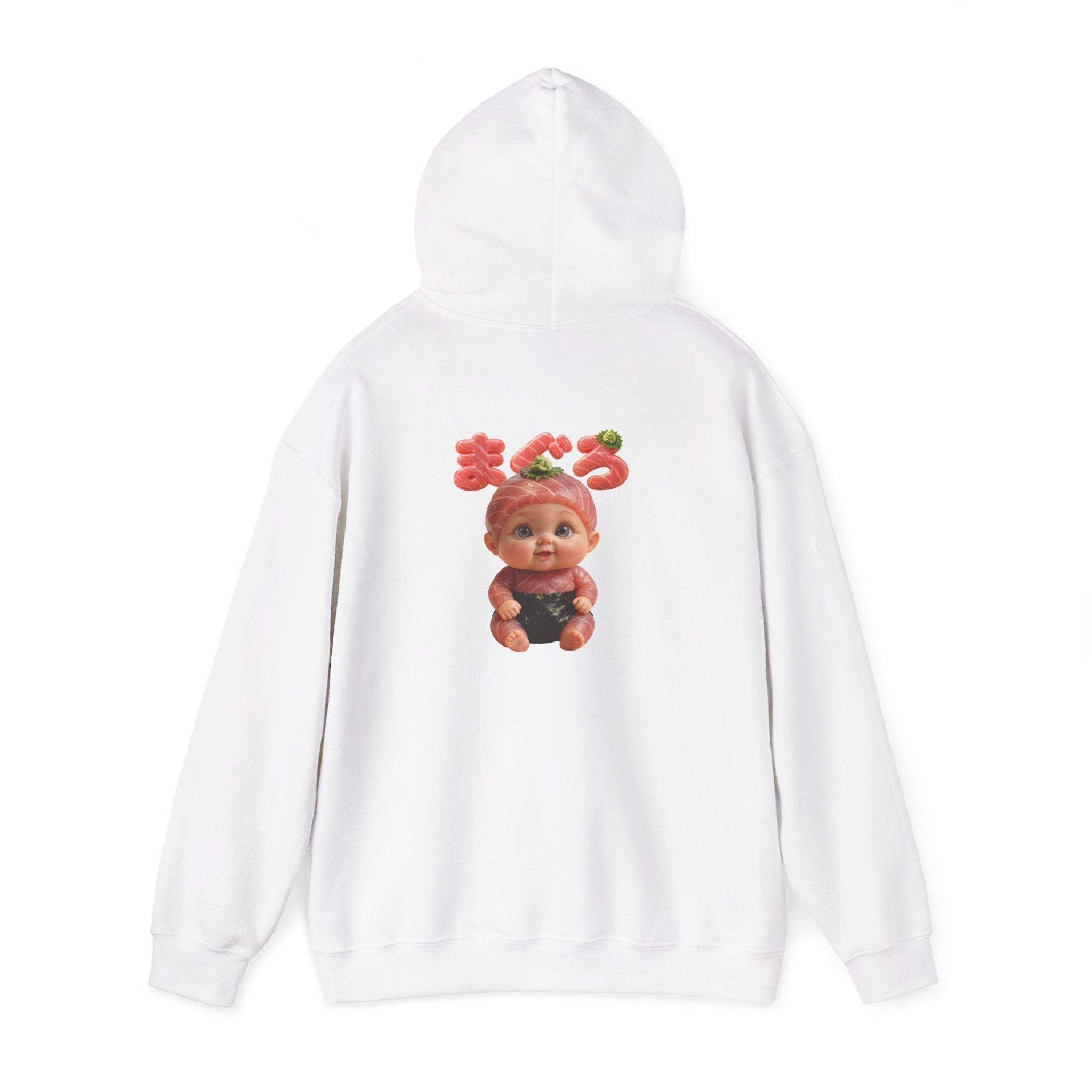 Tuna Baby Hoodie Maguro Sushi Character (YouTube Store Edition) | Unisex Heavy Blend™ Hooded Sweatshirt