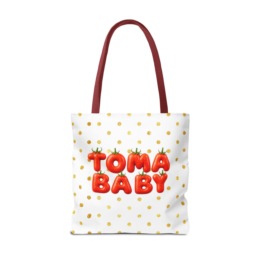 Tomato Baby Tote Bag Cute Food Character Bag (YouTube Store Edition) | Tote Bag (AOP)