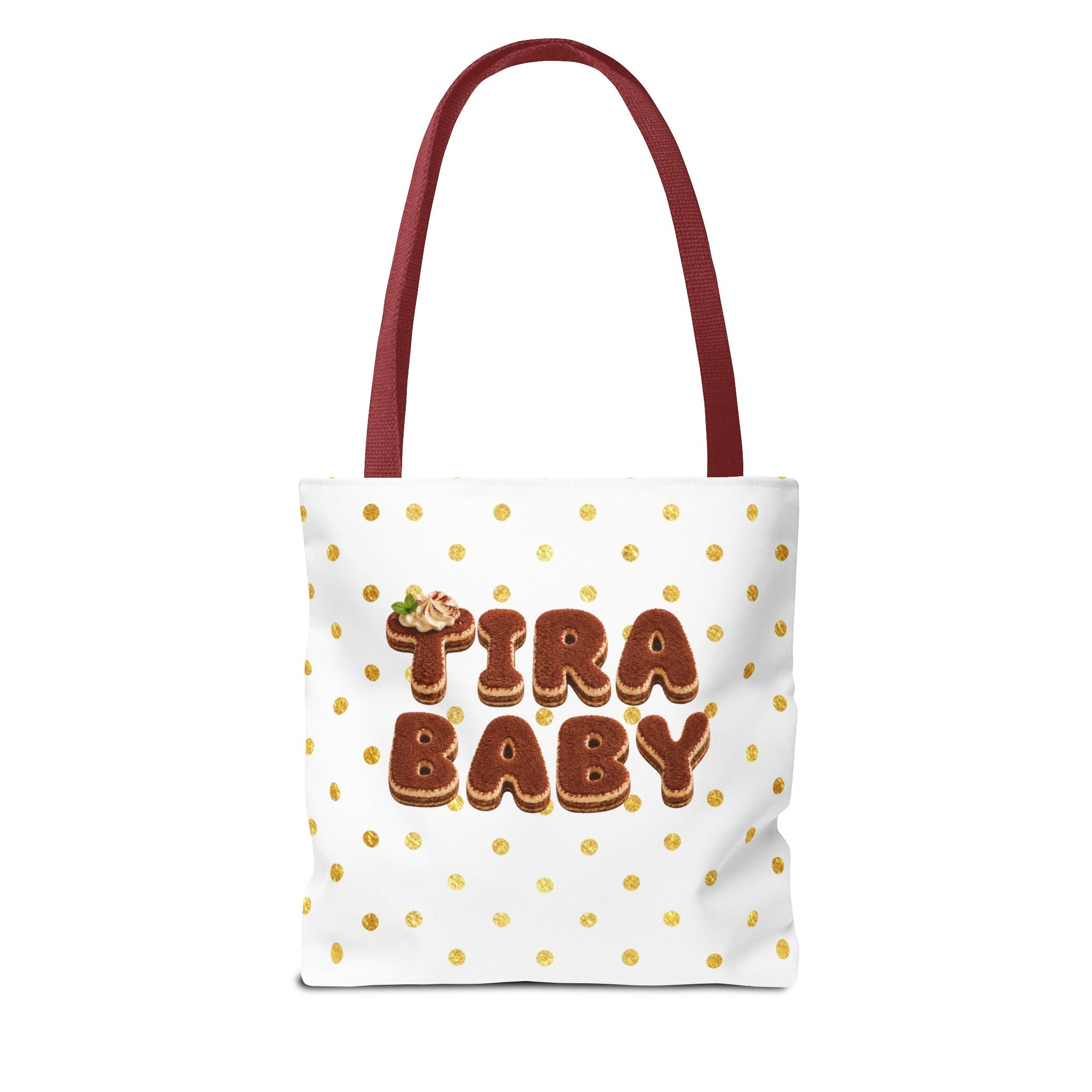TiraBaby Tote Bag Tiramisu Dessert Character (YouTube Store Edition) | Tote Bag (AOP)