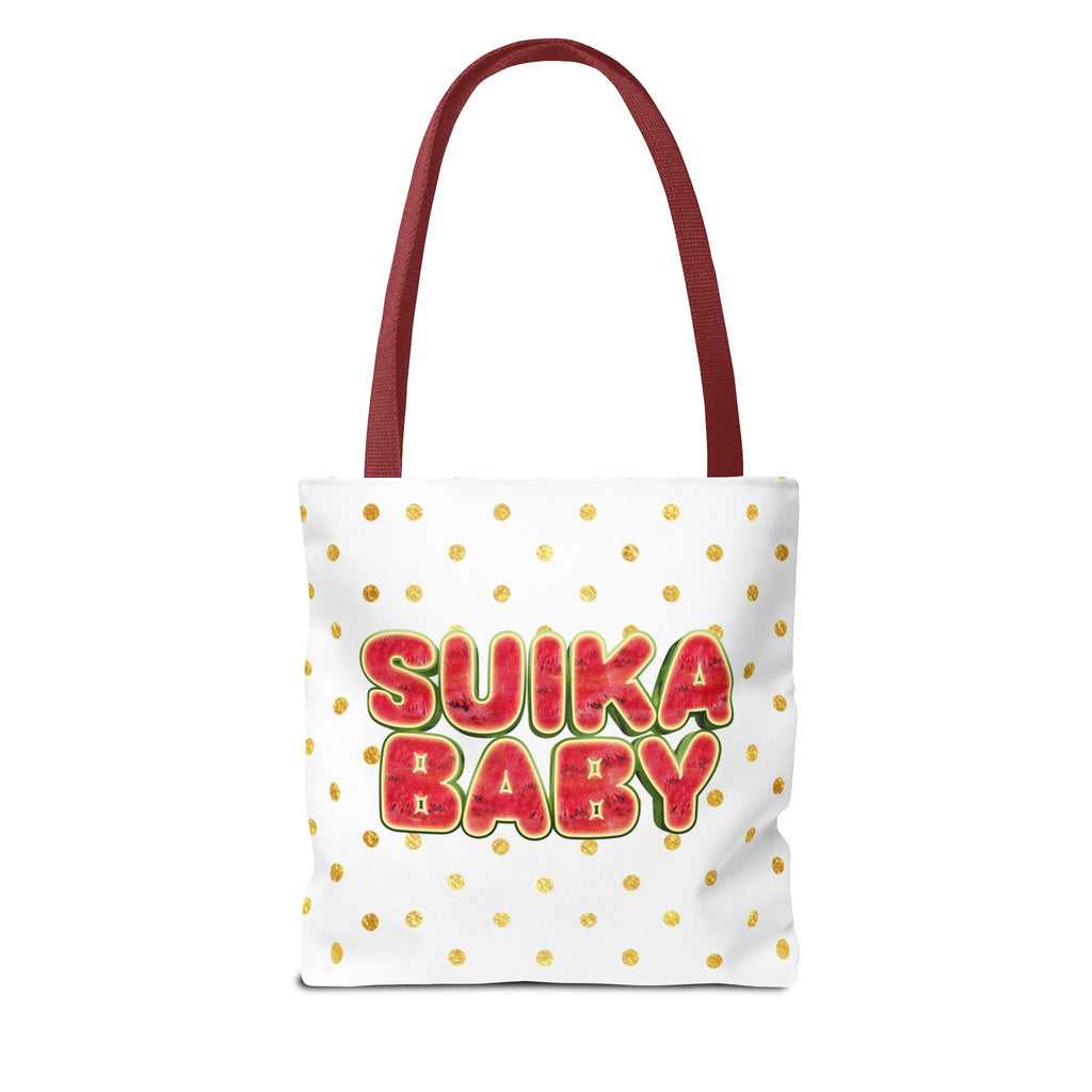 Watermelon Baby Tote Bag Cute Japanese Character Design | Tote Bag (AOP) (YouTube Shopping Edition)