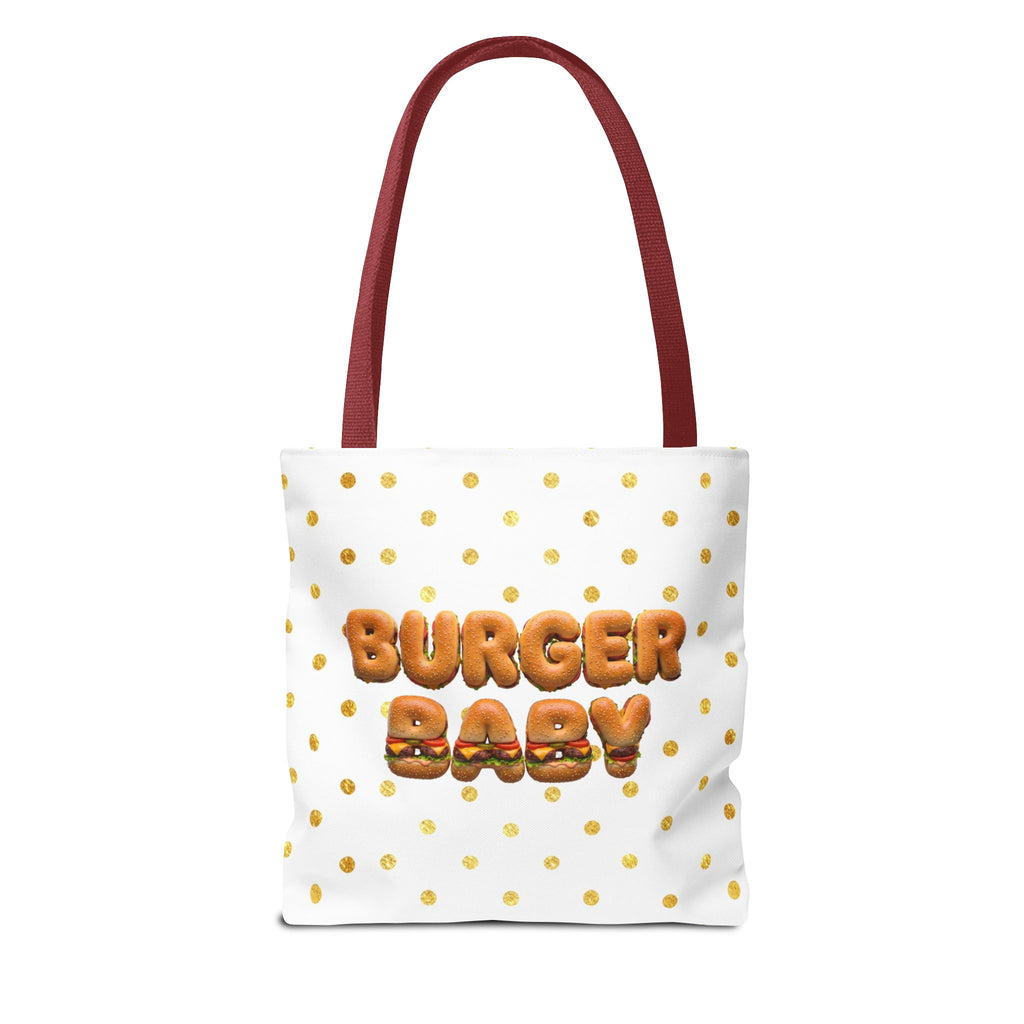 Burger Baby Tote Bag Cute Food Character (YouTube Store Edition) | Tote Bag (AOP)