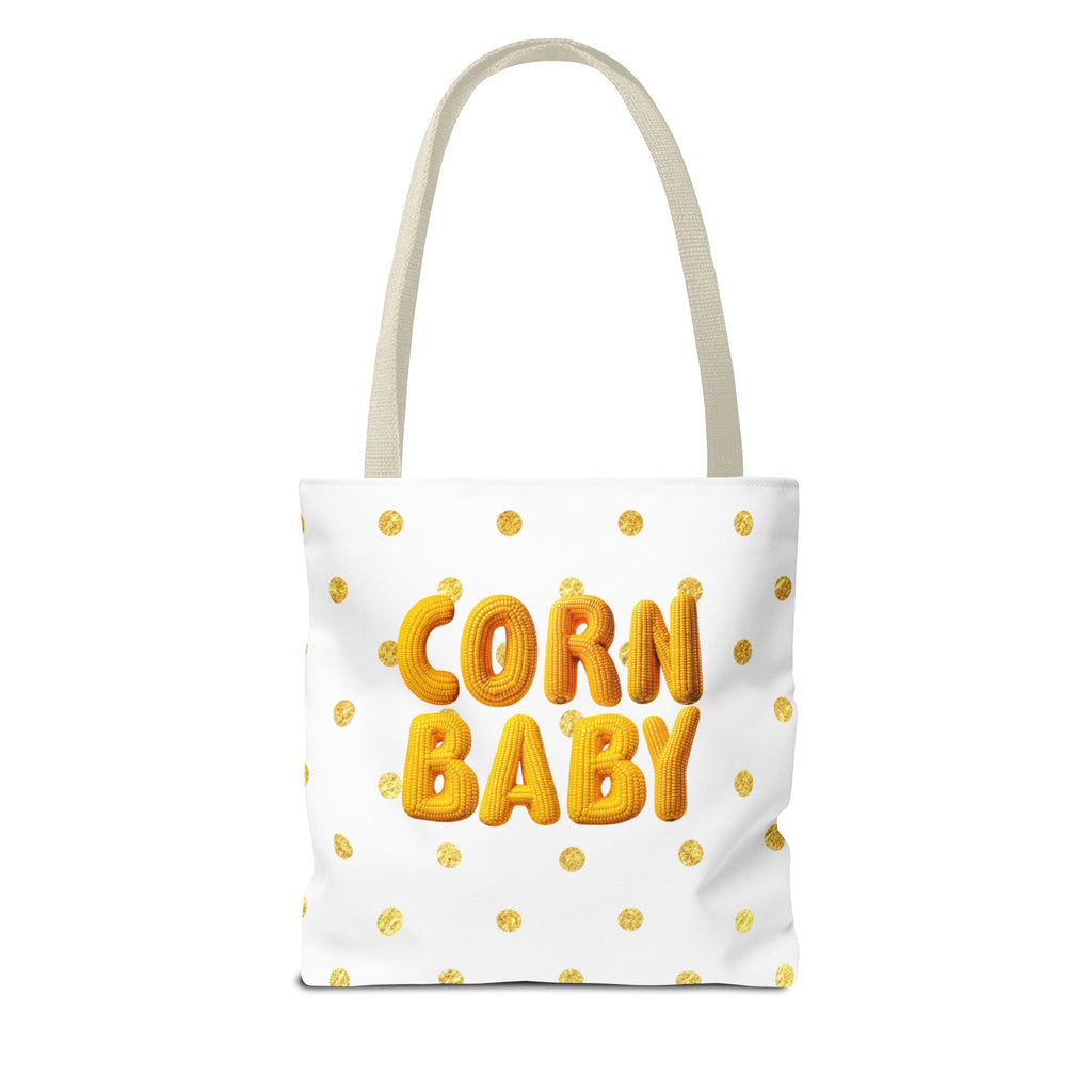 Corn Baby Tote Bag Cute Food Character Canvas Bag (YouTube Store Edition) | Tote Bag (AOP)