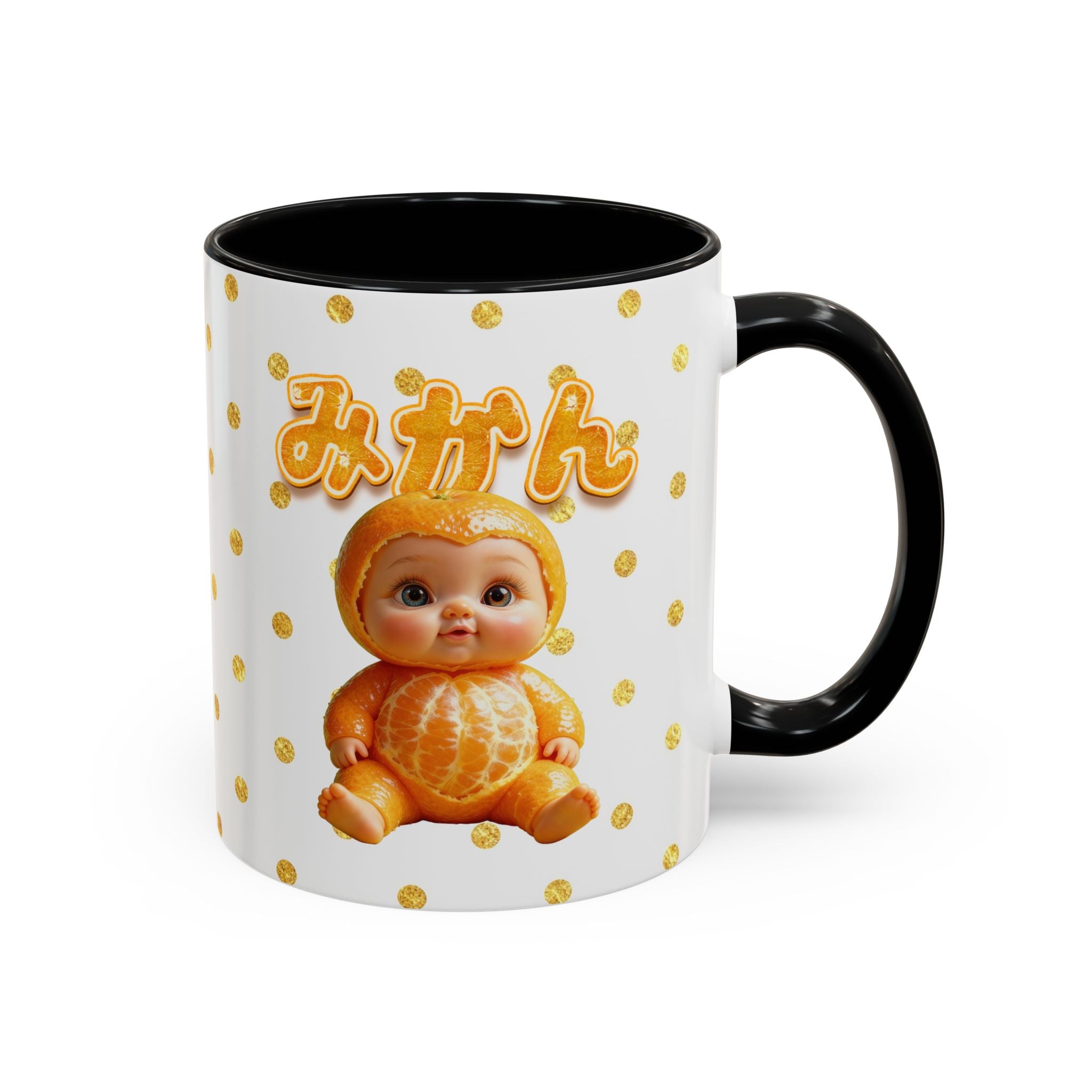 Orange Baby Cute Mug (YouTube Shopping Edition) Accent Coffee Mug (11oz)