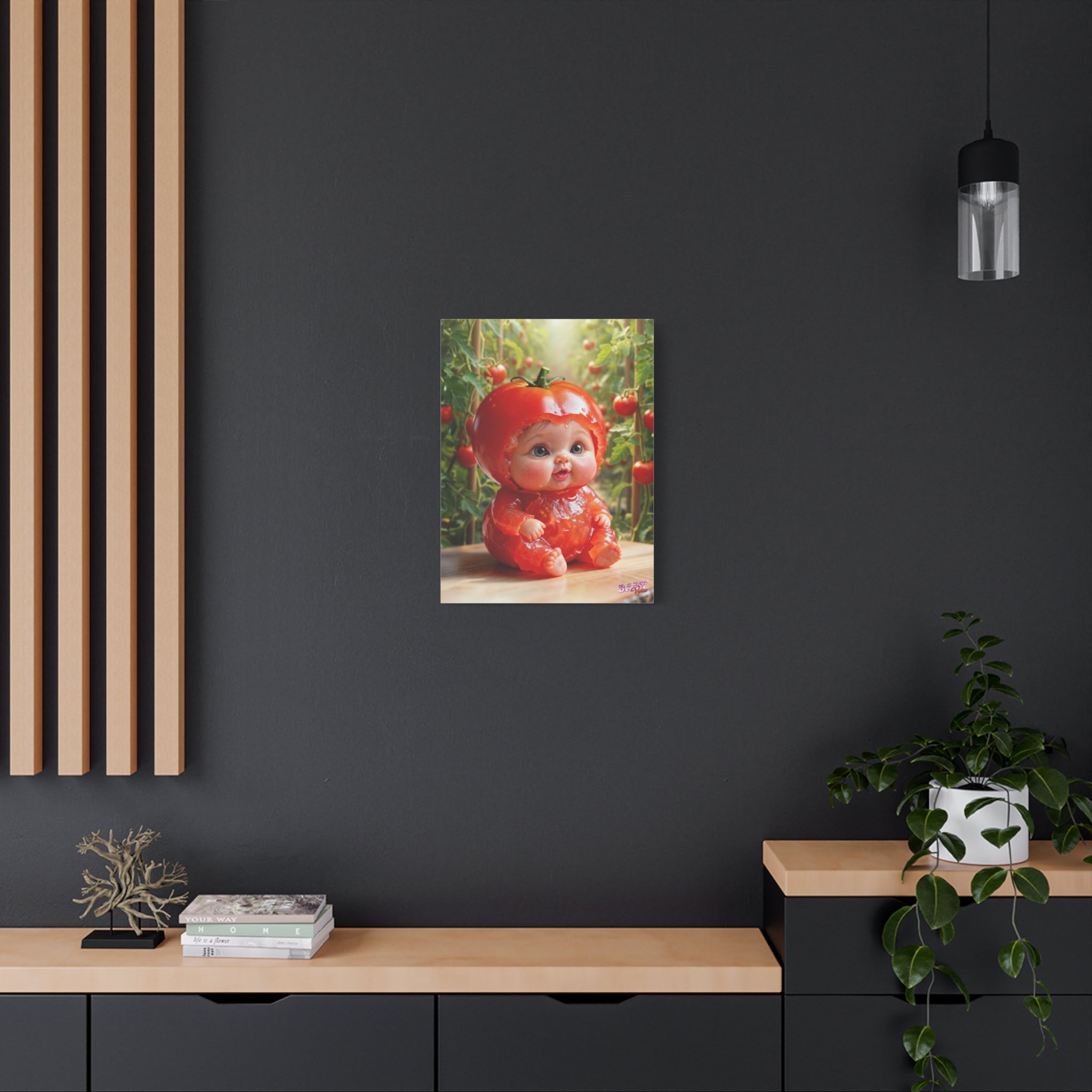 TomaBaby Canvas Wall Art (YouTube Store Edition) | Matte Canvas, Stretched, 1.25"