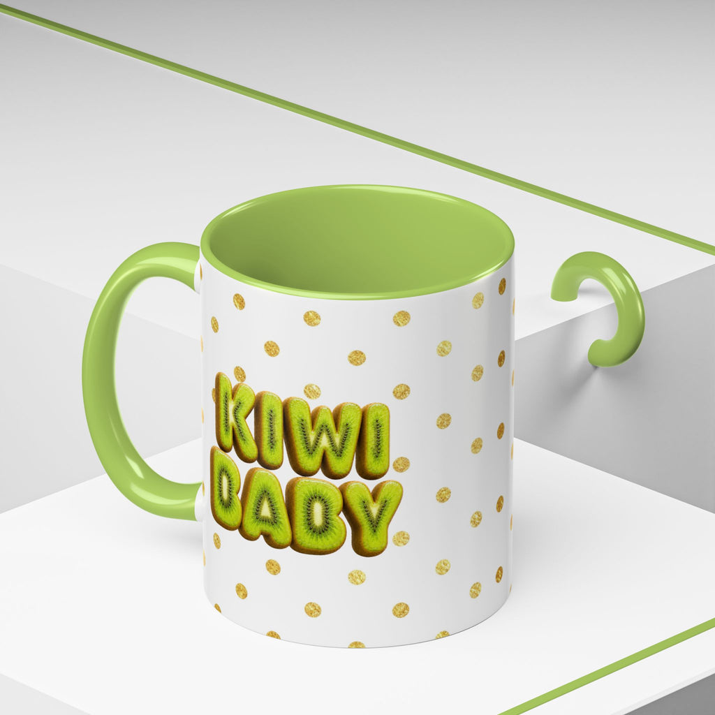 Kiwi Baby Mug Cute Fruit Character (YouTube Store Edition) | Accent Coffee Mug (11, 15oz)