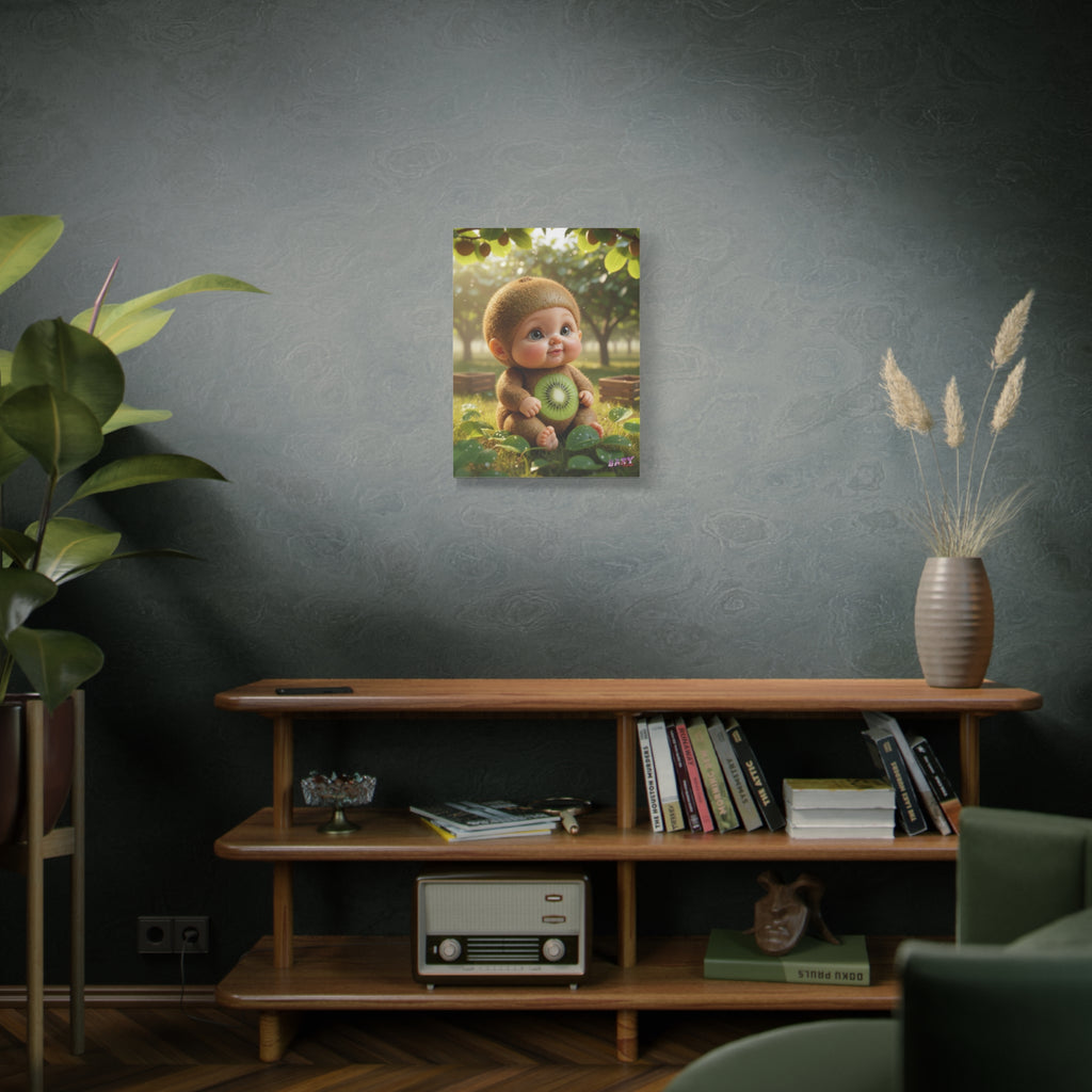 KiwiBaby Canvas Wall Art (YouTube Store Edition) | Matte Canvas, Stretched, 1.25"