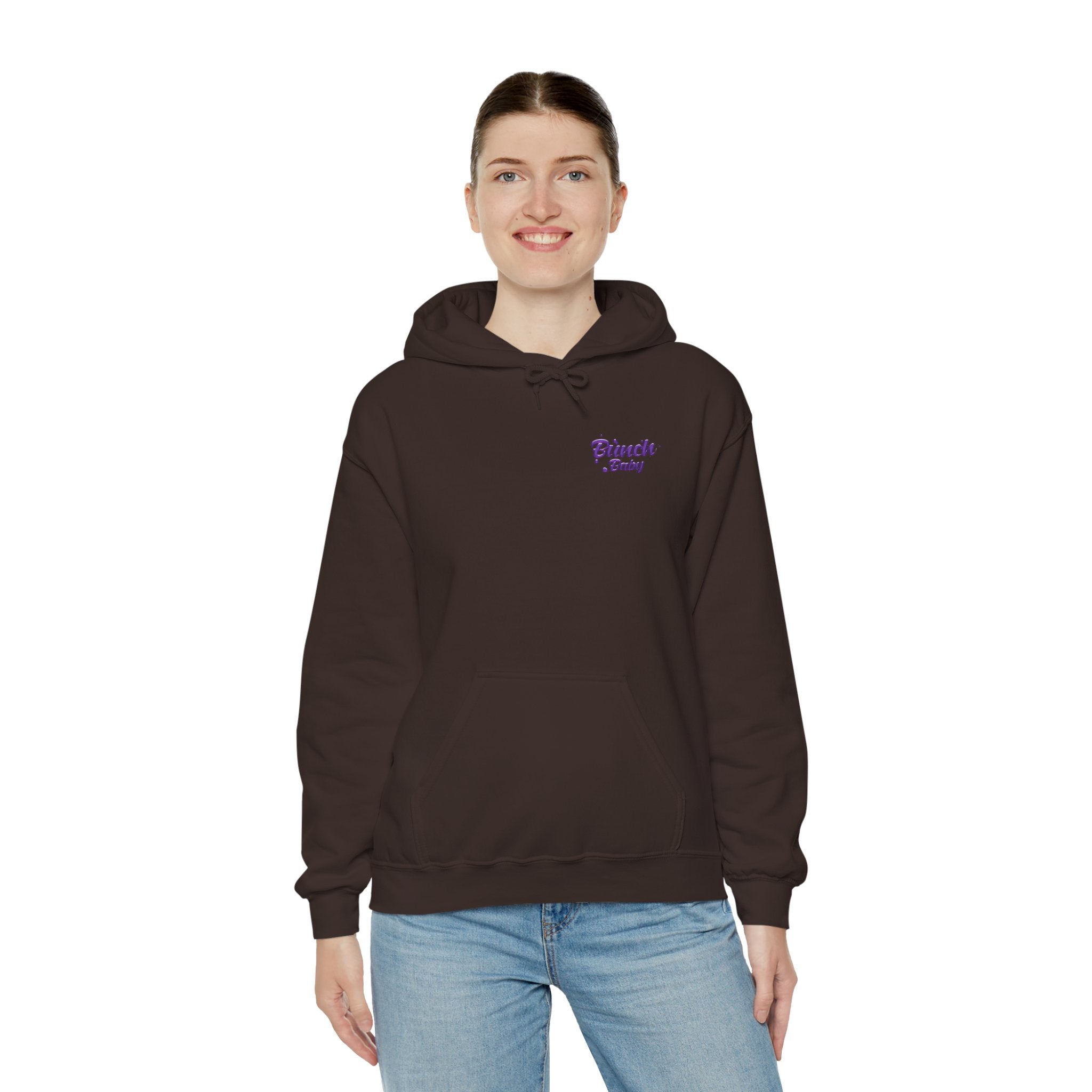 Unisex Hoodie Bunch Baby Cute Grape Character Graphic Sweatshirt (YouTube Store Edition) | Unisex Heavy Blend™ Hooded Sweatshirt