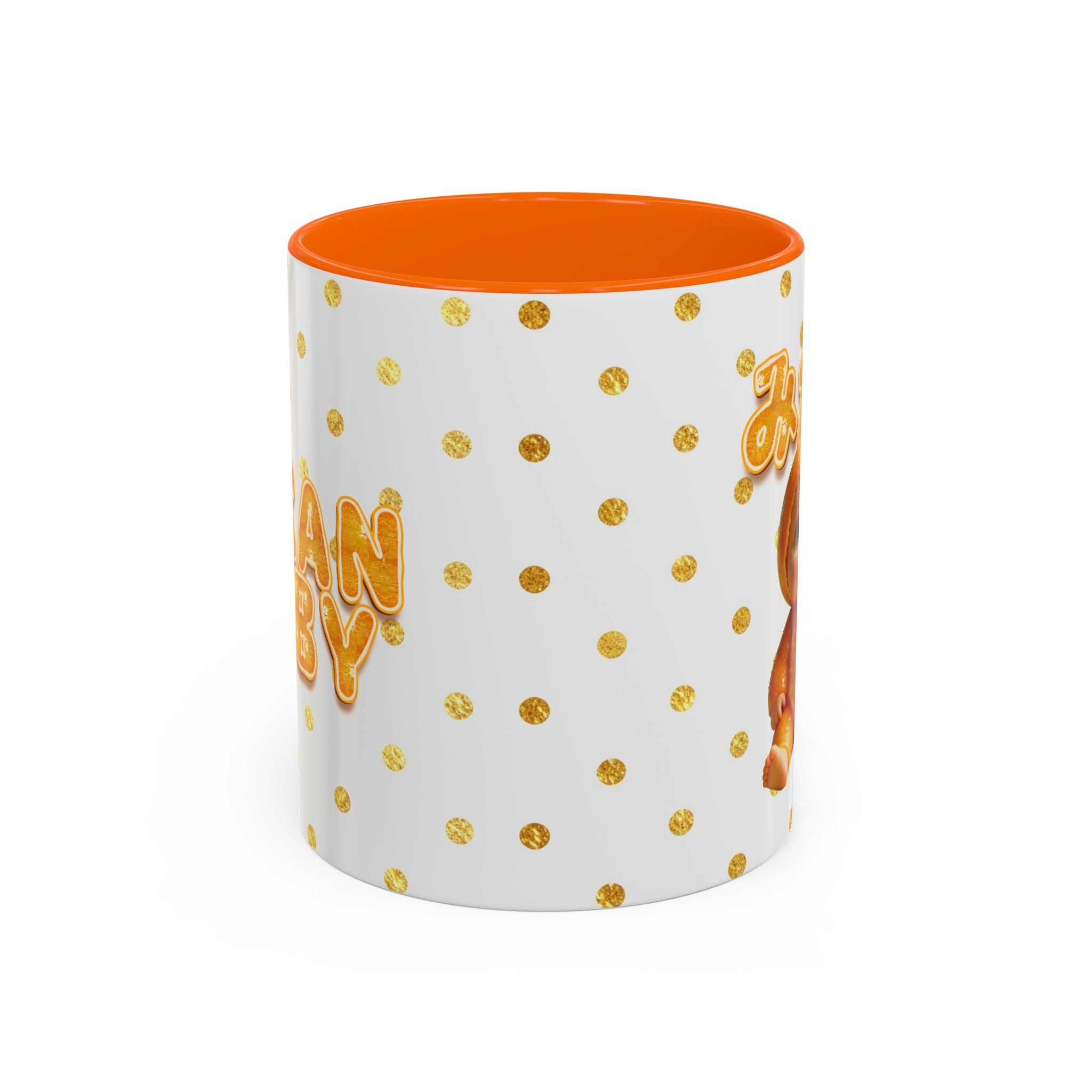 Orange Baby Cute Mug (YouTube Shopping Edition) Accent Coffee Mug (11oz)