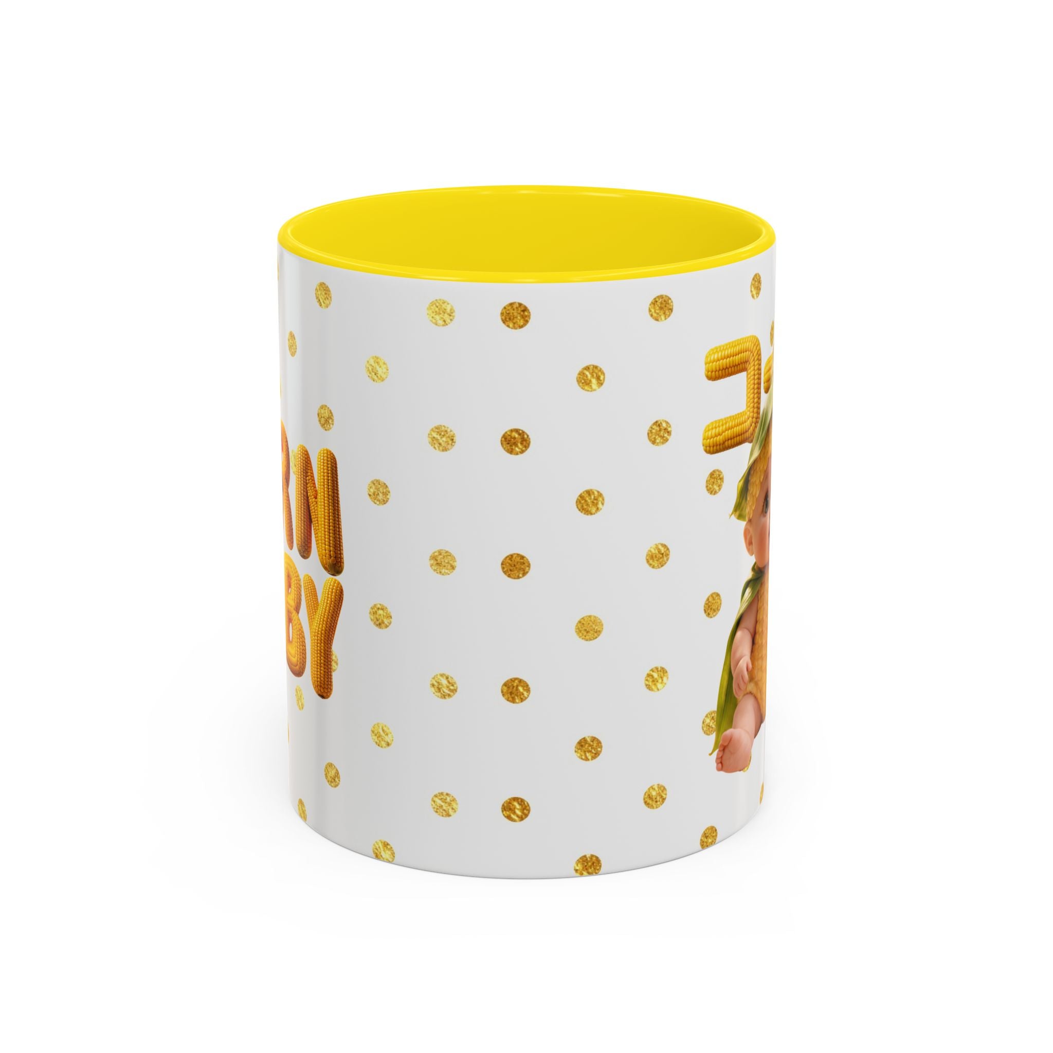 Corn Baby Mug Ceramic Coffee Cup (YouTube Store Edition) | Accent Coffee Mug (11, 15oz)