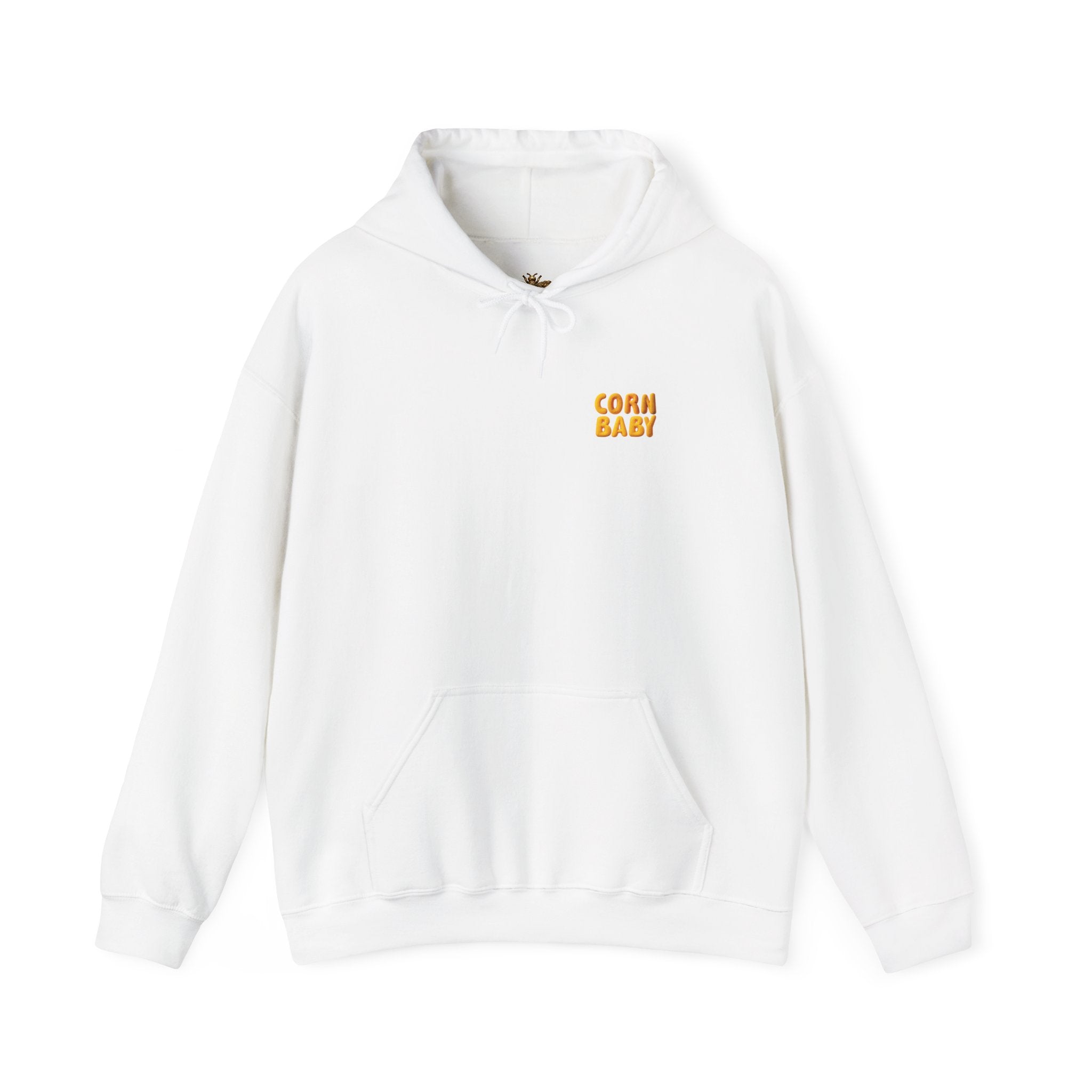 Corn Baby Hoodie Cute Character Sweatshirt Unisex Graphic Kawaii Hoodie | Unisex Heavy Blend™ Hooded Sweatshirt