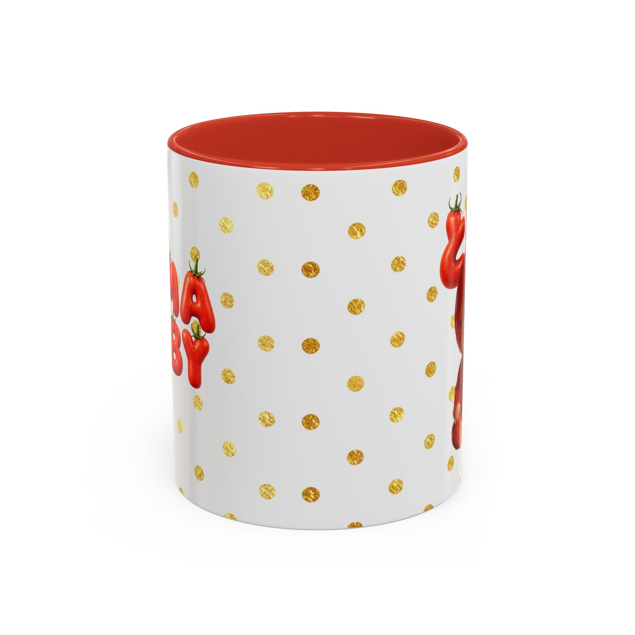 Tomato Baby Mug Cute Food Character (YouTube Store Edition) | Accent Coffee Mug (11oz)