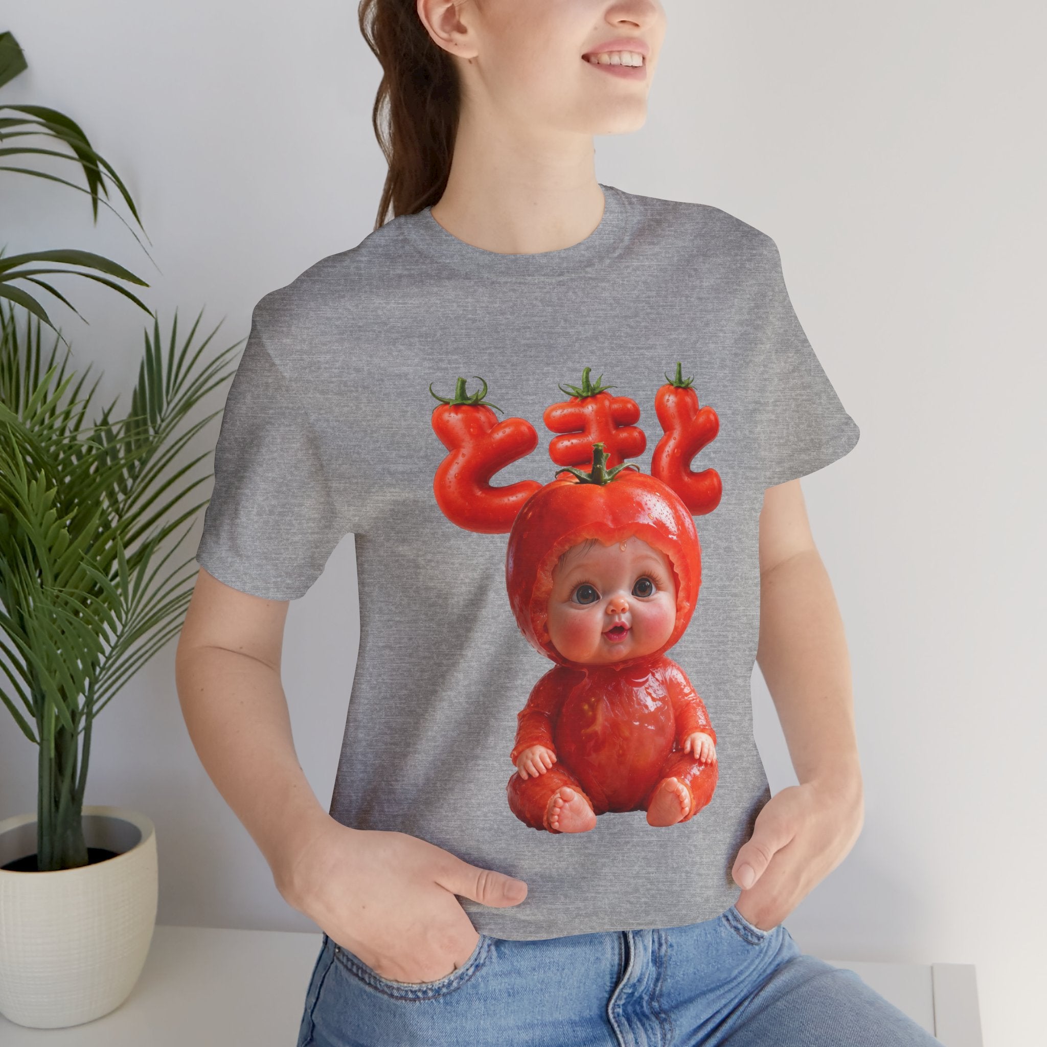 Tomato Baby Graphic T Shirt (YouTube Store Edition) | Unisex Jersey Short Sleeve Tee