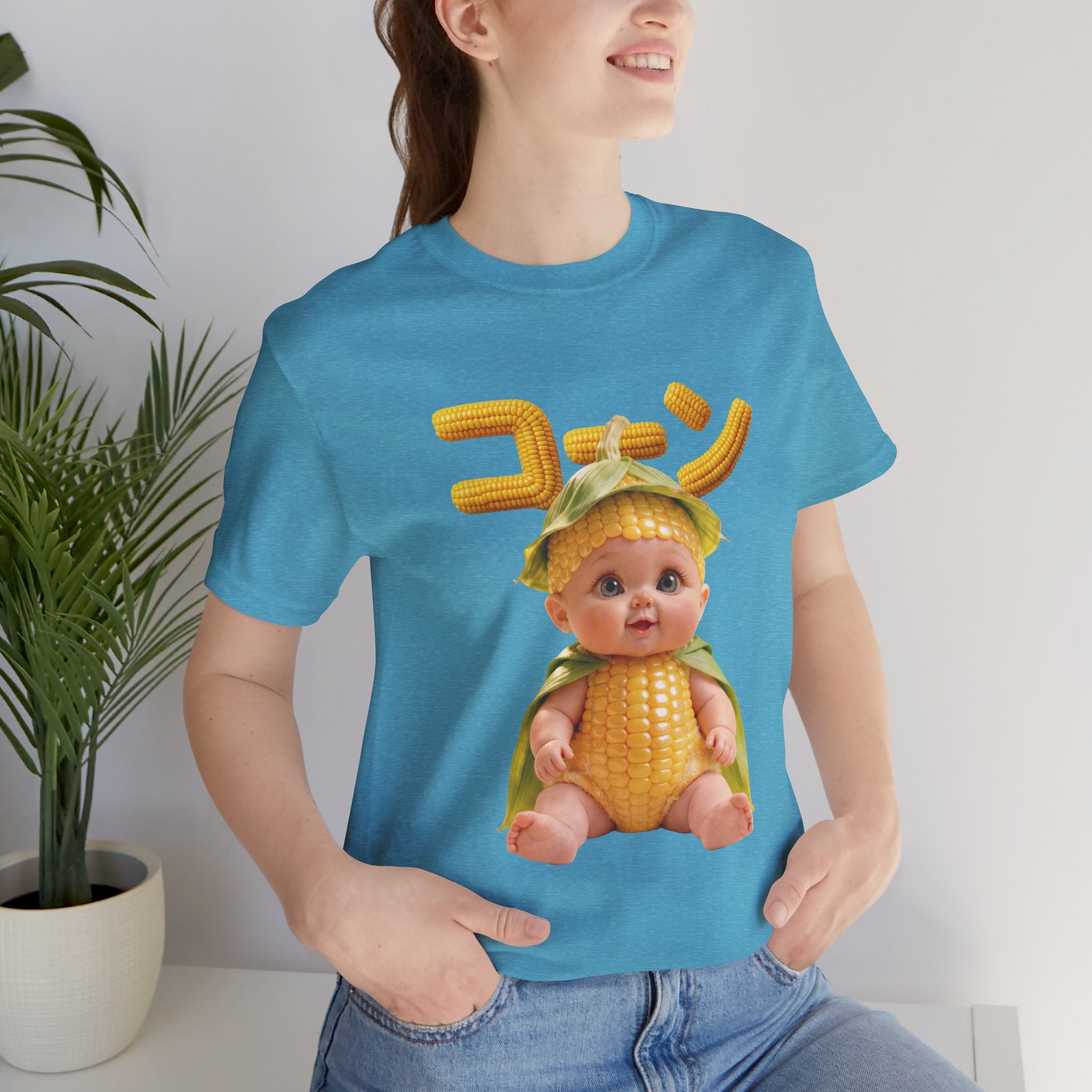 Corn Baby T Shirt Cute Food Graphic Tee (YouTube Store Edition)