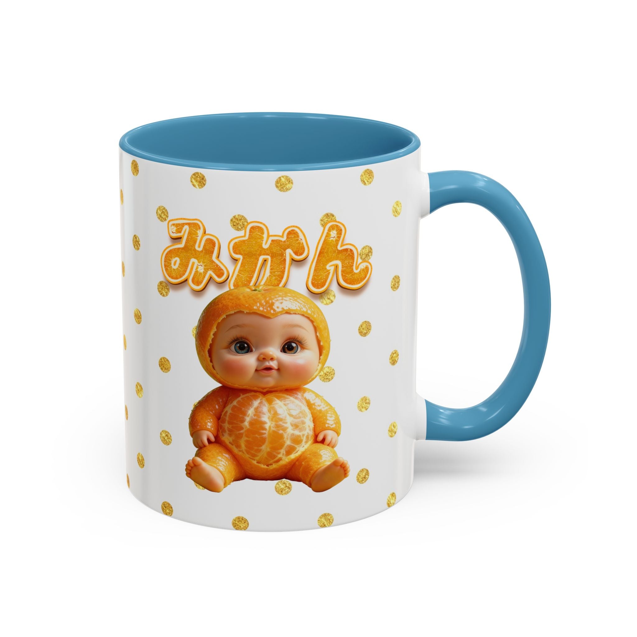 Orange Baby Cute Mug (YouTube Shopping Edition) Accent Coffee Mug (11oz)