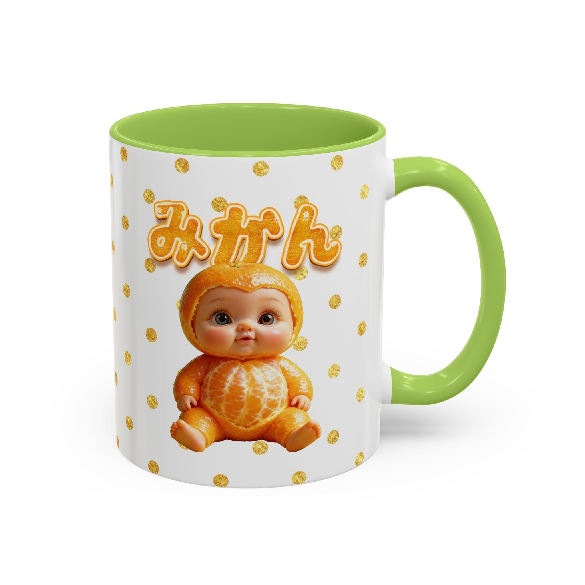 Orange Baby Cute Mug (YouTube Shopping Edition) Accent Coffee Mug (11oz)