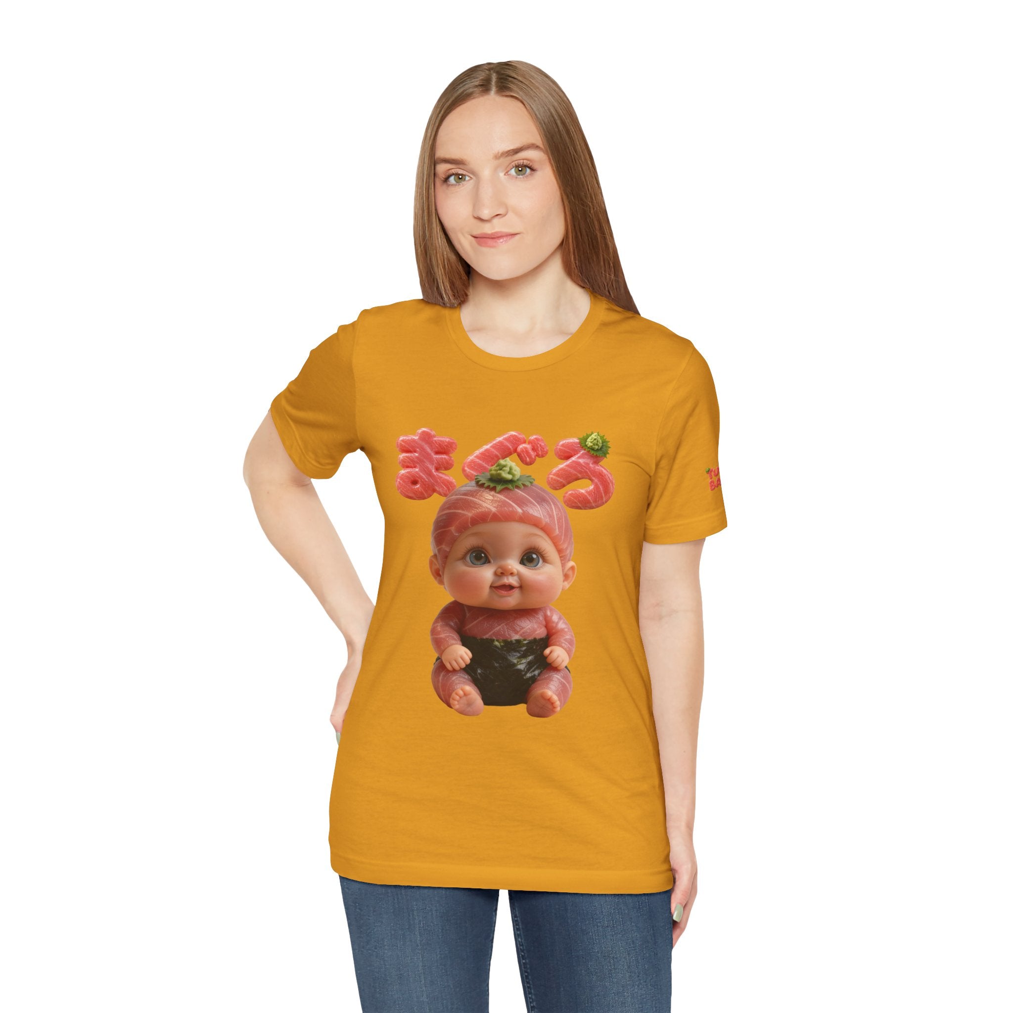 Tuna Baby Graphic T Shirt Sushi Character (YouTube Store Edition) | Unisex Jersey Short Sleeve Tee