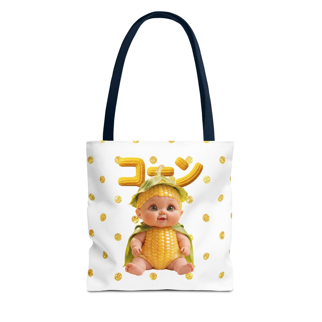 Corn Baby Tote Bag Cute Food Character Canvas Bag (YouTube Store Edition) | Tote Bag (AOP)