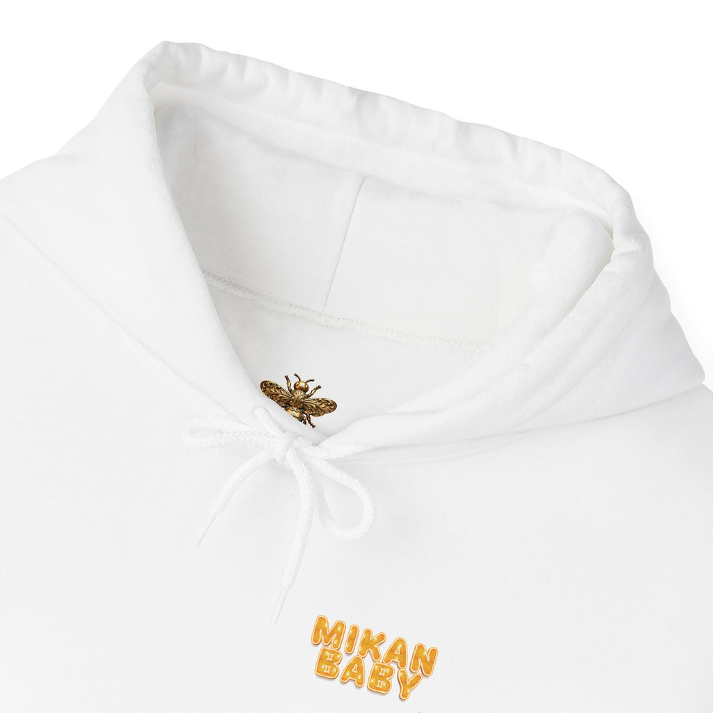 Unisex Hoodie Mikan Baby Cute Orange Character Graphic Sweatshirt (YouTube Store Edition) | Unisex Heavy Blend™ Hooded Sweatshirt