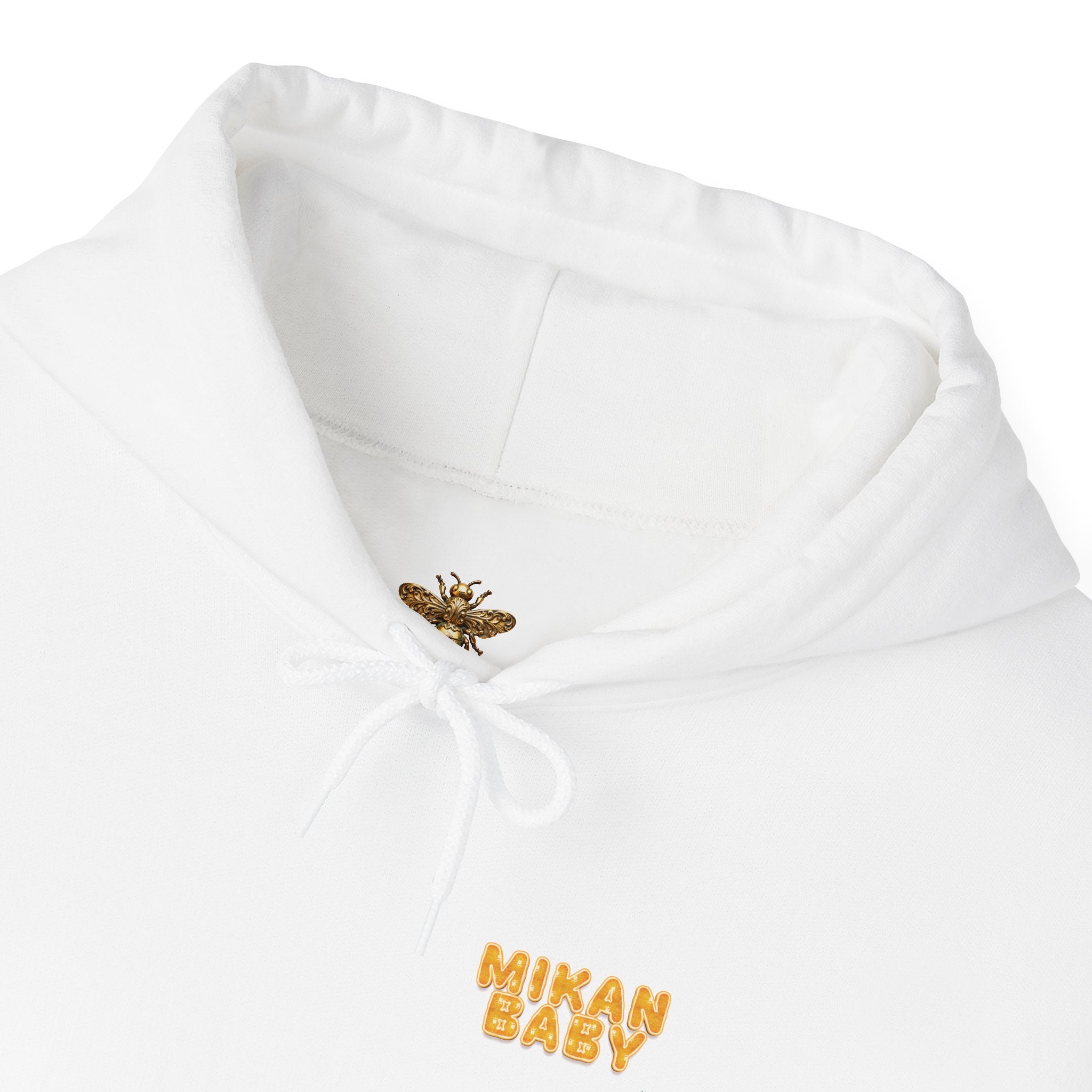 Unisex Hoodie Mikan Baby Cute Orange Character Graphic Sweatshirt (YouTube Store Edition) | Unisex Heavy Blend™ Hooded Sweatshirt