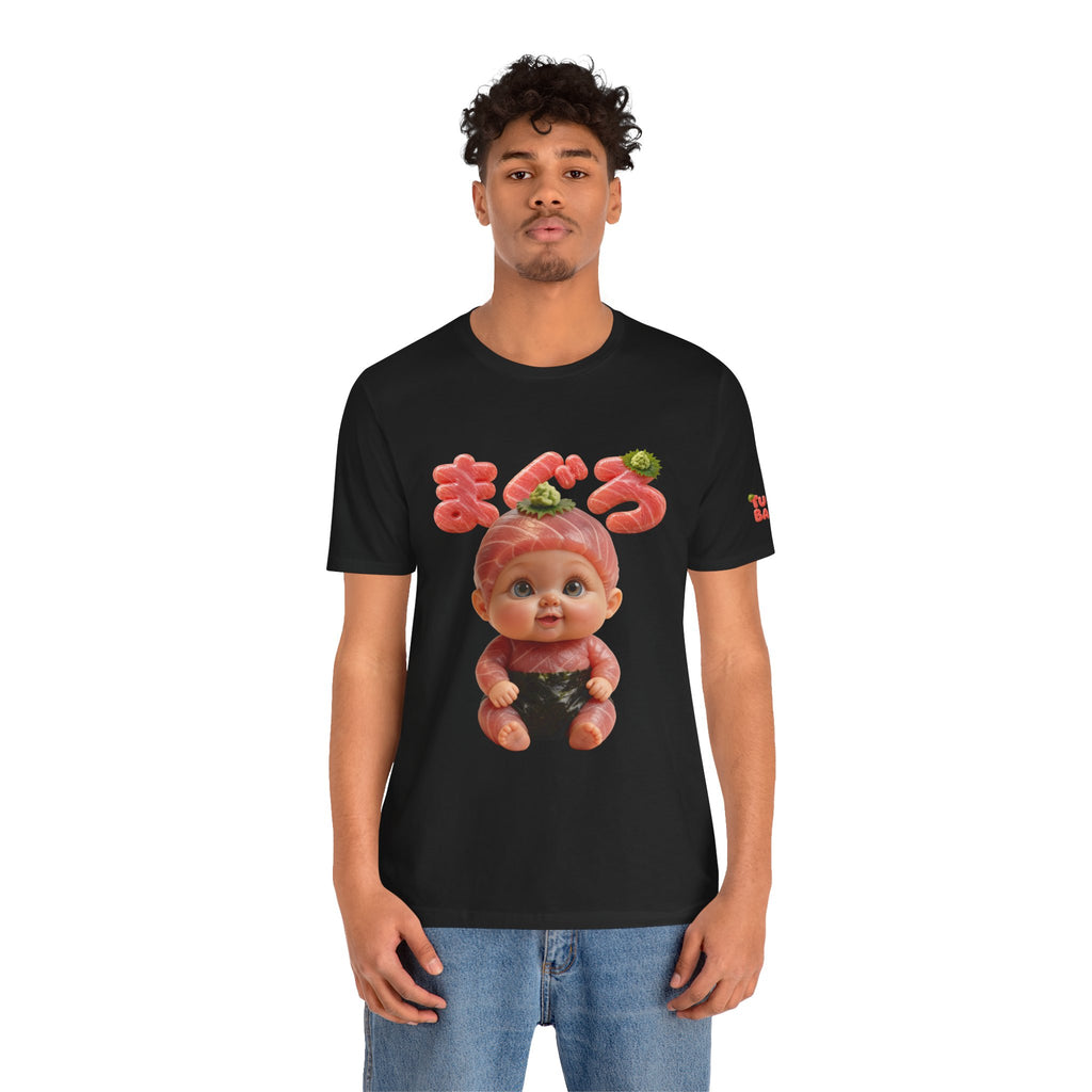Tuna Baby Graphic T Shirt Sushi Character (YouTube Store Edition) | Unisex Jersey Short Sleeve Tee