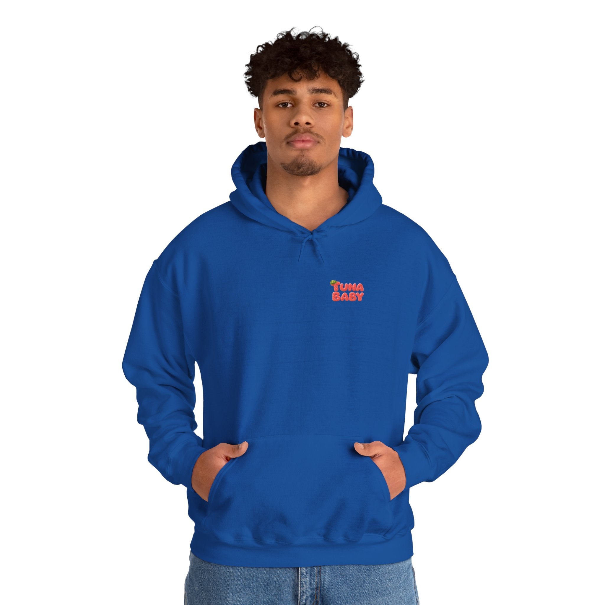 Tuna Baby Hoodie Maguro Sushi Character (YouTube Store Edition) | Unisex Heavy Blend™ Hooded Sweatshirt