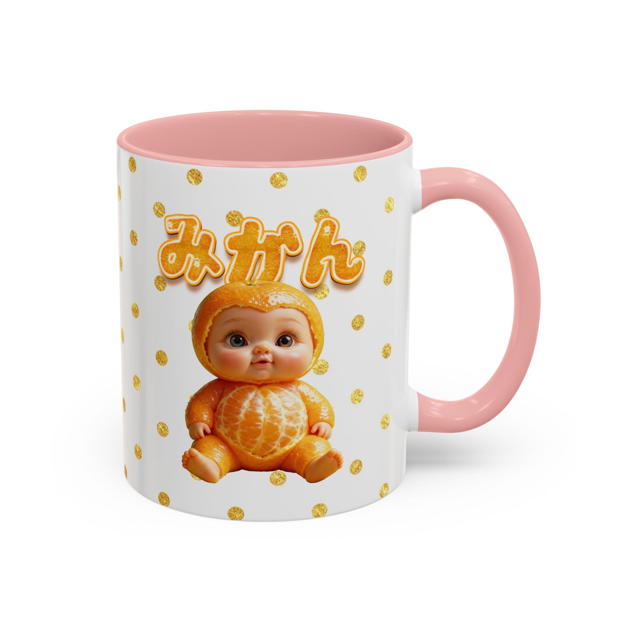 Orange Baby Cute Mug (YouTube Shopping Edition) Accent Coffee Mug (11oz)