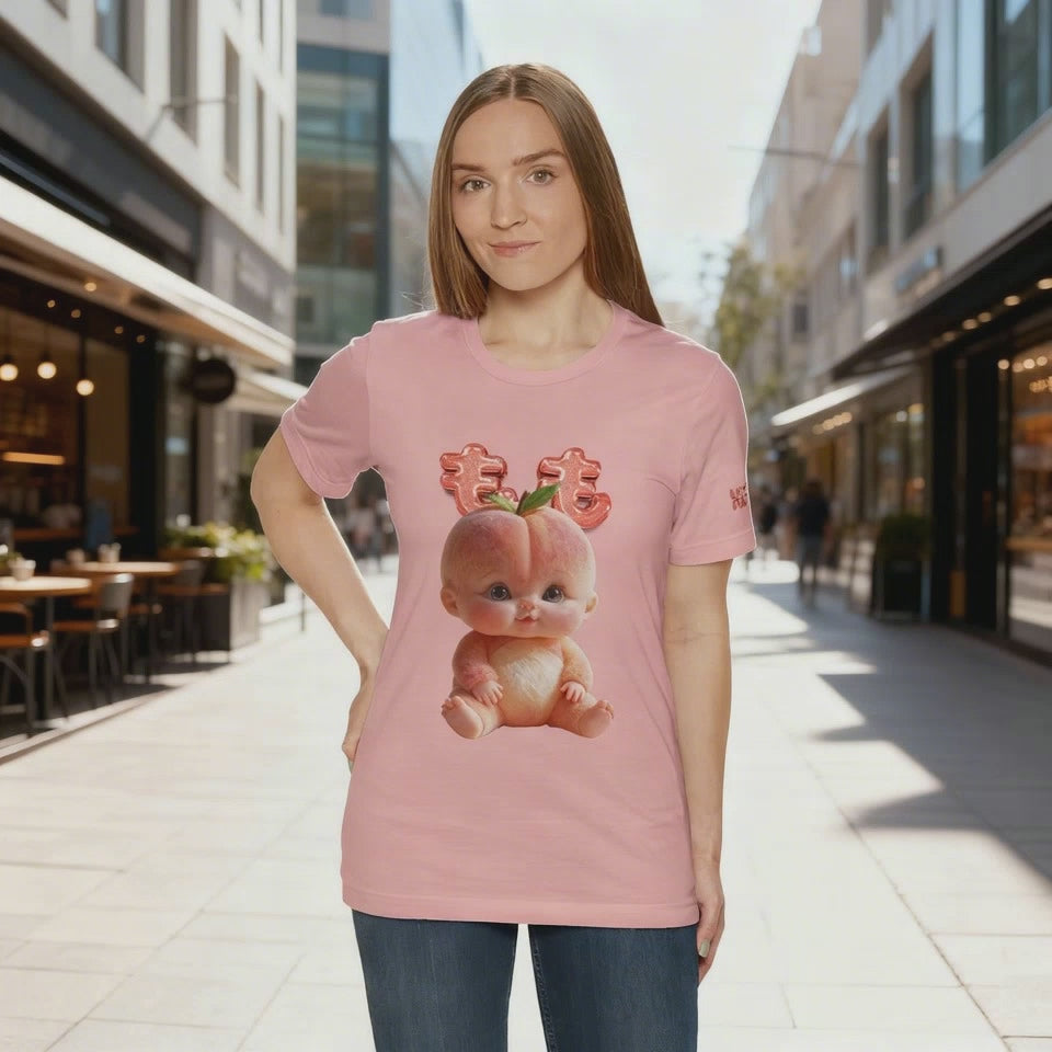 Peach Baby Kawaii T-Shirt (YouTube Shopping Edition)