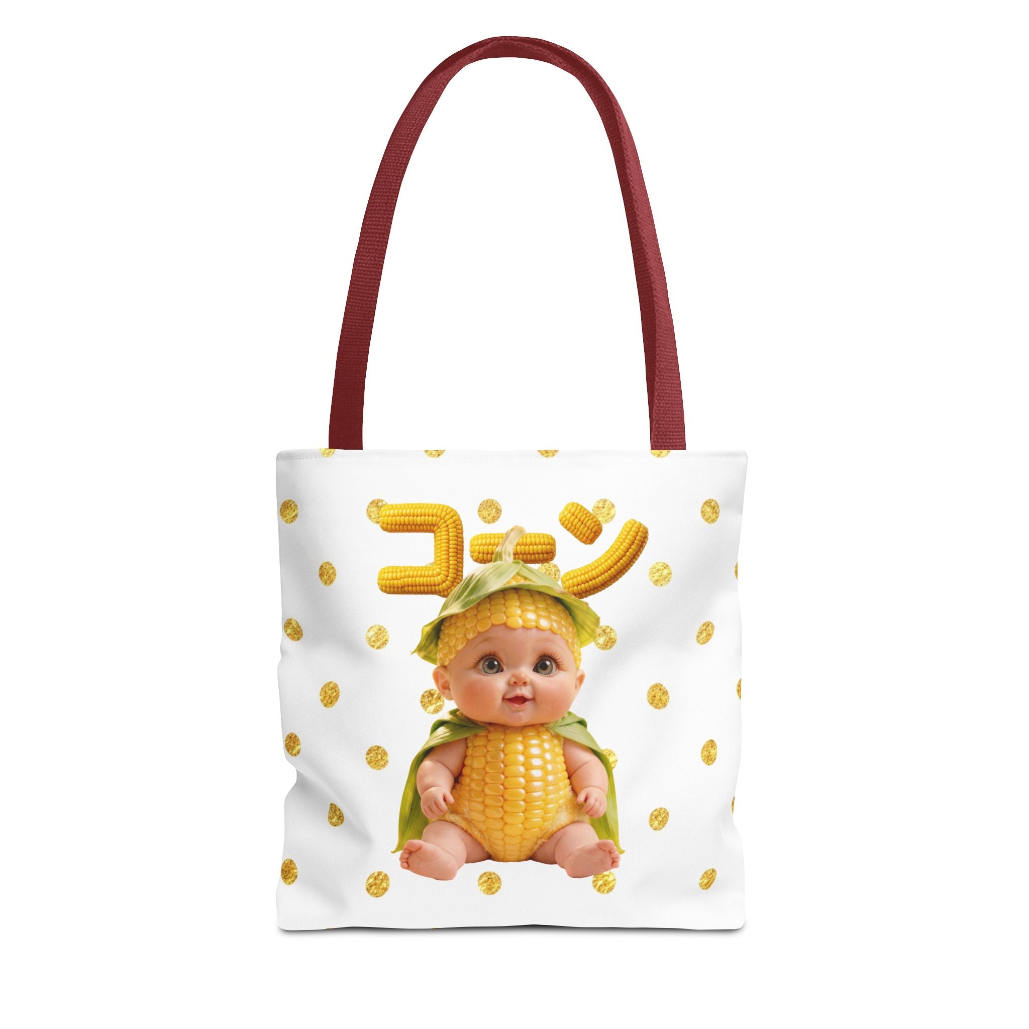 Corn Baby Tote Bag Cute Food Character Canvas Bag (YouTube Store Edition) | Tote Bag (AOP)