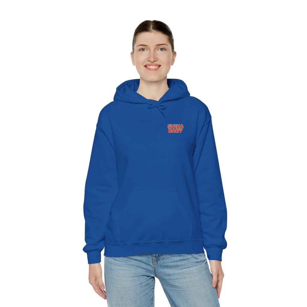 Unisex Hoodie Suika Baby Graphic Sweatshirt (YouTube Store Edition) | Unisex Heavy Blend™ Hooded Sweatshirt