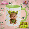 Kiwi Baby Mug Cute Fruit Character (YouTube Store Edition) | Accent Coffee Mug (11, 15oz)