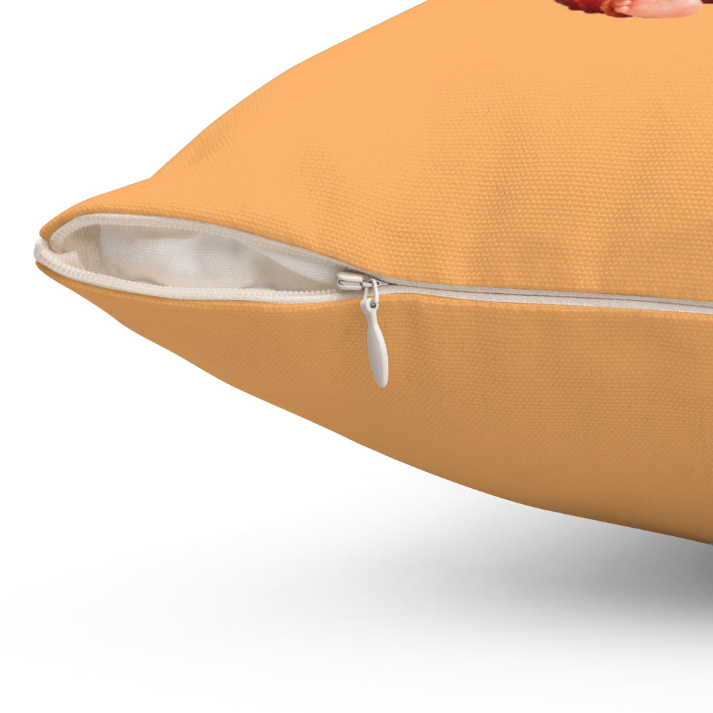 Tomato Baby Throw Pillow (YouTube Store Edition) | Spun Polyester Square Pillow